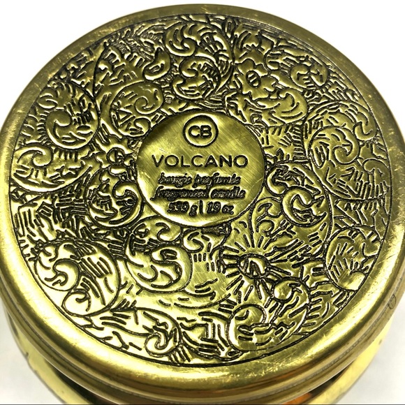 Capri Blue Anthro Volcano Mercury Gold Jar Candle - Picture 6 of 8